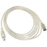 High Quality IEEE 1394 FireWire 6 Pin to 4 Pin Cable  Length: 5m