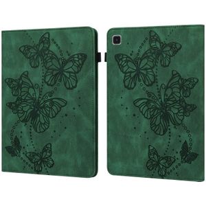 Voor Samsung Galaxy Tab A7 Lite T220 / T225 Reliëf Butterfly Pattern Horizontal Flip Leather Tablet Case