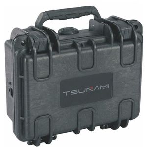 TSUNAMI Multifunctional Instrument Box Safety Protection Box Waterproof Plastic Hardware Tool Box  Size:27x20x12cm