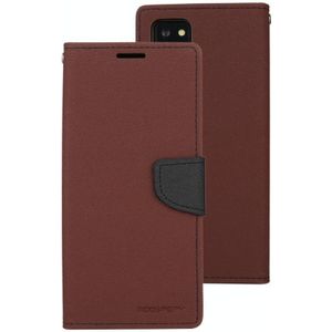 For Samsung Galaxy Note20 Ultra GOOSPERY FANCY DIARY Horizontal Flip PU Leather Case with Holder & Card Slots & Wallet(Brown)