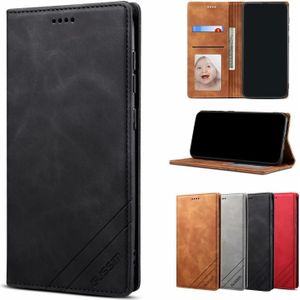 For Samsung Galaxy S20 FE GUSSIM GS-001 Business Style Horizontal Flip Skin Feel PU Leather Case with Holder & Card Slots & Wallet & Photo Frame(Black)