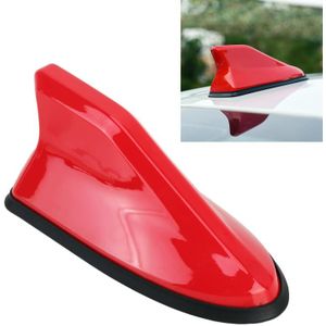 Universal Car Antenna Aerial Shark Fin Radio Signal (Red)