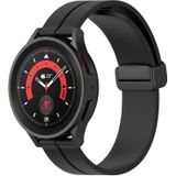 Voor Huawei Watch GT3 46mm 22mm Effen kleur magnetische sluiting siliconen horlogeband