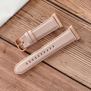 For OPPO Watch 46mm Shell Texture Replacement Strap Watchband(Pink)