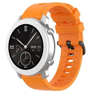 Voor Huawei Watch GT3 Pro 46 mm 22 MM effen kleur zachte siliconen horlogeband