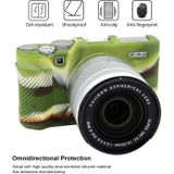 PULUZ Soft Silicone Protective Case for FUJIFILM X-A3 / X-A10(Camouflage)