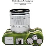 PULUZ Soft Silicone Protective Case for FUJIFILM X-A3 / X-A10(Camouflage)