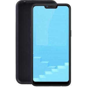 TPU-telefooncase voor Oppo Realme C1 (mat zwart)