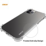 Hat-Prince ENKAY 2 in 1 Clear TPU Soft Case Shockproof Cover + 0.26mm 9H 2.5D Full Glue Full Coverage Tempered Glass Protector Film For iPhone 12 / 12 Pro