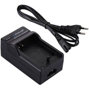 PULUZ EU Plug Battery Charger with Cable for Canon NB-5L Battery
