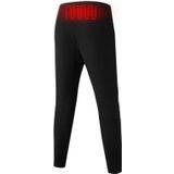 USB Heated Thick Woolen Casual Pants (Color:Black Size:XL)