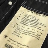 Leisure Art Port Wind Long Sleeve Shirt Jacket for Men (Color:Black Size:XL)