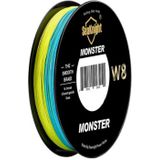 Seaknight Fishing Line PE Main Line 8 Series 300 500 Meters  Line number: 1.0  Specification:500M(Colorful)