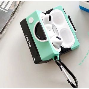 For Apple AirPods Pro Camera Bluetooth Headphone Protective Case(Green)