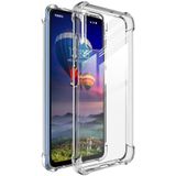 For Samsung Galaxy F52 5G IMAK All-inclusive Shockproof Airbag TPU Case with Screen Protector(Transparent)