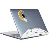 Voor MacBook Pro 15.4 A1707/A1990 ENKAY Hat-Prince 3 in 1 Spaceman-patroon Laptop beschermende kristallen behuizing met TPU-toetsenbordfilm / antistofstekkers  versie: EU (Spaceman No.3)