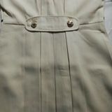 Slim Mid-length Commuter Jacket Trench Coat (Kleur:Beige Size:L)
