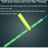 10rolls Outdoor Fishing Anti-tangle Spotted Invisible Line Set met schaal  maat: 3 6 m (1 0)