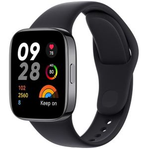 [HK Magazijn] Xiaomi Redmi Watch 3 Global 1 75 inch kleurenscherm Smart Watch  5ATM waterdicht  ondersteuning voor Bluetooth-oproep / hartslag / gezondheidsbeheer voor vrouwen / bloedzuurstofbewaking / slaapbewaking / GPS-positionering