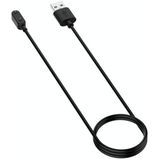 For Huawei Honor Watch ES / Huawei 4X Smart Watch Portable Magnetic Cradle Charger USB Charging Cable  Length:1m(Black)