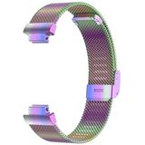 22mm Stainless Steel Metal Mesh Wrist Strap Watch Band for Fitbit Inspire / Inspire HR / Ace 2(Colour)