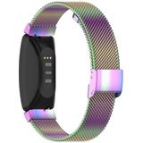 22mm Stainless Steel Metal Mesh Wrist Strap Watch Band for Fitbit Inspire / Inspire HR / Ace 2(Colour)