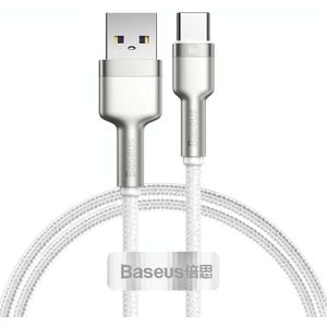 Baseus CAKF000102 Cafule Series 66W USB to USB-C / Type-C Metal Data Cable  Cable Length:1m(White)