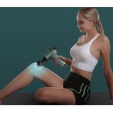 Spieren Ontspannen Massager Draagbare Fitness Apparatuur Fascia Gun  Specificatie: 6232 32 Gears Zwart (AU Plug)