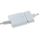 15cm 8 Pin Male naar 30 pins Female adapterkabel  voor iPhone 6 / 6 Plus  5 / 5S / 5C  iPad mini 1 / 2 / 3  iPad Air  iTouch 5  iPod Nano 7(White)