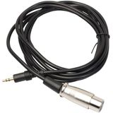 3m 3.5mm Male to XLR Female Microphone Audio Cord Cable
