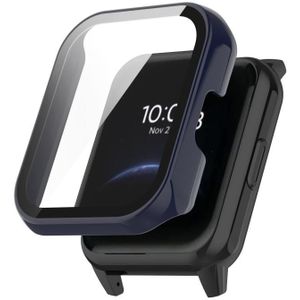Voor Oppo Realme Watch 2 Pro Integrated PC + Getoughed Film Case (Dark Blue)