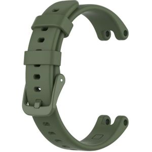 For Garmin Lily Silicone Replacement Strap Watchband with Dismantling Tools(Dark Green)