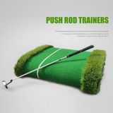 PGM Golf Four Colors Putting Mat Push Rod Trainer  Size: 75x300cm(Green)