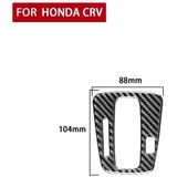 Carbon Fiber Car Gear Indicator Frame Decorative Sticker for Honda CRV 2007-2011 Left Drive
