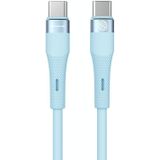 Nillkin 2.4A USB-C/Type-C naar USB-C/Type-C siliconen datakabel  lengte: 1 2 m