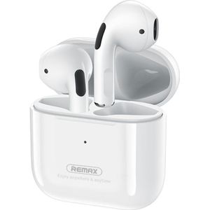 REMAX TWS-10i Enhanced Version Bluetooth 5.0 True Wireless Stereo Music Call Bluetooth Earphone(White)