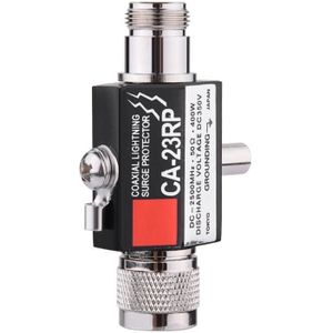 CA-23RS 400W 2500MHz Lighting Arrestor N Male Plug to N Female Coaxial Lightning Surge Protector