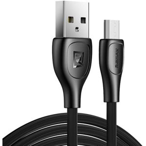 Remax RC-160M 2.1A Micro USB Lesu Pro Series Charging Data Cable  Length: 1m(Black)