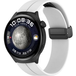 Voor Huawei Watch 4 / Watch 4 Pro siliconen horlogeband met vouwsluiting