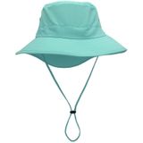 Outfly Outdoor Ademend Vissersdop verlengde visstaart Wandelen Sunshade Cap (Sky Blue)