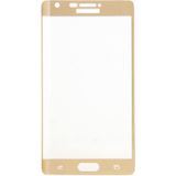 Ultrathin 3D Curved Glass Film Screen Protector for Galaxy Note Edge / N915(Gold)