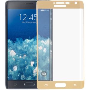 Ultrathin 3D Curved Glass Film Screen Protector for Galaxy Note Edge / N915(Gold)