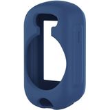 For Garmin Edge 130 Stopwatch Silicone Case(Navy Blue)