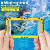 Waterproof Dustproof Shockproof Zinc Alloy + Silicone Case for iPhone 6 Plus & 6s Plus (Yellow)