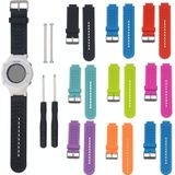 Silicone Sport Wrist Strap for Garmin Approach S2 / S4 (Purple)