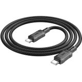 hoco X94 Leader 60W USB-C / Type-C naar USB-C / Type-C oplaadgegevenstabel  lengte: 1m