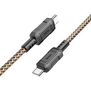 hoco X94 Leader 60W USB-C / Type-C naar USB-C / Type-C oplaadgegevenstabel  lengte: 1m