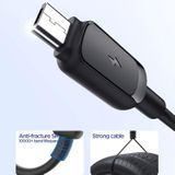 JOYROOM S-AM018A14 Multi-Color Series 2.4A USB naar Micro USB snellaadgegevenskabel  lengte: 1 2 m