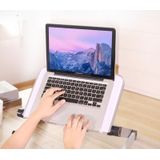 Universal 360 Degree Adjustment Folding Aluminum Alloy Laptop Stand(Black)