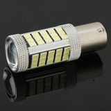 2 stuks 1156/BA15S 3W White 66 LED SMD 2835 remlicht voor voertuigen  DC 12V